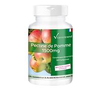 Vitamintrend Pectine de pomme 1500 mg, 360 comprimés, avec calcium et vitamine C, complément alimentaire végane sans additifs, fabriqué en Allemagne