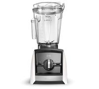 Vitamix A2500 Ascent Series Smart Blender de qualité professionnelle, récipient à profil bas de 1 oz Blanc