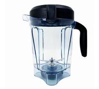Vitamix Blender Pitcher 1,8 l profil bas, récipient de rechange compatible avec Vitamix 750 5300 5200 5000 7500 6300 Vm0102 Vm0103 Vm0197 E310 G/Classic C/Explorian/Commercial Series, etc
