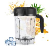 Vitamix Pichet de rechange pour mélangeur Vitamix avec lame de mixeur 1,8 l, profil bas, convient pour Vitamix Blender Classic C-Series 5200 6300 5000 5500 4200 4500 750
