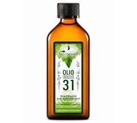 Vitamol Huile Bio aux 31 Herbes 100 ml - Tonifiante et Rafraîchissante pour Massage Musculaire, Aromathérapie et Diffuseur - Parfum Balsamique, Non Grasse, Fabriquée en Italie