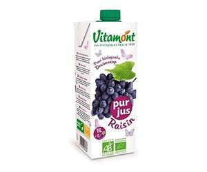 Vitamont Pure Jus de Raisins Bio 1l