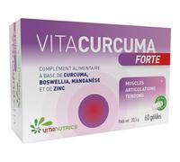 Vitanutrics VITACURCUMA Forte Muscles/Articulations/Tendons 60 Gélules