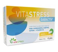 Vitanutrics VITASTRESS GABACTIV' Sommeil-Stress Passager 40 gélules