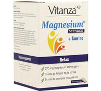 Vitanza HQ Magnesium Superior + Taurine Relax 60 Comprimés