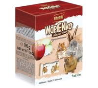 VITAPOL Cube de chaux pour les rongeurs XL - pomme 190 g