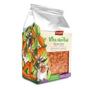 VITAPOL Vita Herbal Carottes séchées pour rongeurs et lapins 100 g