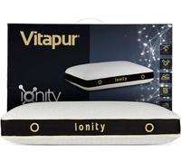 VITAPUR Oreiller 40 x 60 cm, IONITY | Tissu Auto-nettoyant argenté avec Charbon Actif de Bambou pour Un Climat de Sommeil Impeccable | Oreiller de tête