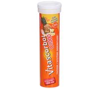 Vitascorbol Complément alimentaire Vitamine C1000 15 cpr effervescents Orange/Ananas