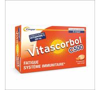 VITASCORBOL - Complément alimentaire à base de vitamine C 500 mg Fatigue et système immunitaire Programme 24 jours comprimés croquer Comprimé(S) pc(s)