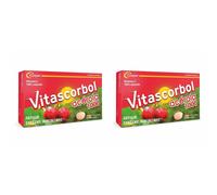 VITASCORBOL - Complément alimentaire à base de vitamine C Acérola 100% Naturelle Fatigue et système immunitaire Programme 30 jours comprimés croquer Capsule(S) 2x30 pc(s)