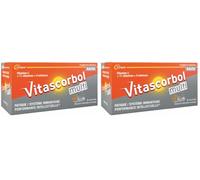 VITASCORBOL - Complément alimentaire Multivitamines - Multi Adulte - Libération prolongée - Fatigue et système immunitaire - Programme 30 jours - 30 comprimés à avaler (Lot de 2)