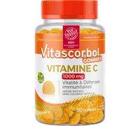 Vitascorbol Gommes Vitamine C 1000mg Complément Alimentaire 30 Pièces