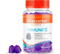 Vitascorbol Gommes Immunitaire 50 gommes
