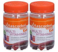 Vitascorbol Kids Multivitamines Gummies 2x45 pc(s)