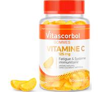 Vitascorbol Vitamine C 125g 60 Gommes