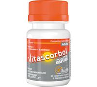 VITASCORBOLMULTI ADULTE - Complément alimentaire vitamine C - 30 comprimés