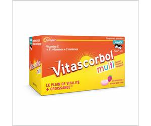 VITASCORBOLMULTI JUNIOR - Complément alimentaire vitamine C pour enfants- 30 comprimés Comprimé(S) pc(s)