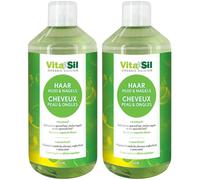 VitaSil Silicium Organique Ortie - Peau, Cheveux et Ongles Solution(S) 2x500 ml