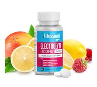 Vitassium FastChews Comprimés à croquer électrolytiques Punch aux Fruits 60 pièces