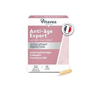 Vitavea - Anti Age/Rides Expert Ultra Liftant - Complément Alimentaire Eclat, Fermeté - Acide Hyaluronique, Collagène, Coenzyme Q10, Zinc - 30 gélules - Cure de 15 jours - Fabriqué en France