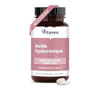 Vitavea Bien-être - Acide hyaluronique 200 mg - Complément alimentaire Beauté de la peau - Souplesse & Élasticité - Anti-âge - 35 comprimés - Cure 35 jours - Fabriqué en France