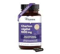 Vitavea bien-être - Charbon Végétal 1000 mg - Complément Alimentaire Confort Digestif - Ballonnements, Gaz Intestinaux, Bien-être Digestif - 40 gélules - Cure de 14 jours - Fabriqué en France