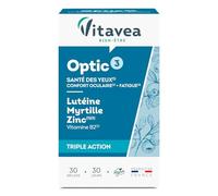Vitavea Bien-être - Complément Alimentaire Vision - Confort, Santé Des Yeux, Fatigue Oculaire - Lutéine, Myrtille, Vitamine A, Zinc, Euphraise - 30 Comprimés - Cure De 1 Mois - Fabriqué En France