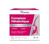 Vitavea Bien-être - Complexe Métabolique - Thé Vert Chrome - Cure 20 jours