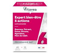 Vitavea Bien-être - Expert 6 Actions Plantes & Chrome - 10 jours