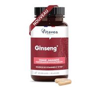 Vitavea Bien-être - Ginseng - Vitamine C & B5 Tonus & Immunité - 45 jours