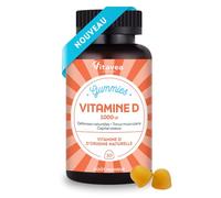 Vitavea Bien-être - Gummies Vitamine D, 1000UI - Immunité & Os - 1 mois | Système Immunitaire - Ossature & Fonction Musculaire Normales - Saveur Mangue - Fabriqué en France