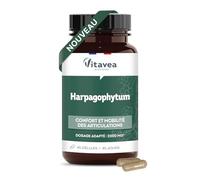 Vitavea bien-être - Harpagophytum 2000 mg - Complément Alimentaire Articulations - Confort, Mobilité et Souplesse des Articulations - Bien-être Quotidien - 45 gélules - Fabriqué en France