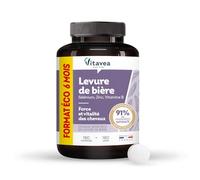 Vitavea Bien-être - Levure de Bière - Zinc Sélénium Cheveux - Cure 6 mois