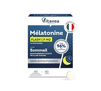 Vitavea Bien-être - Mélatonine 1,9 mg Sommeil Endormissement - Cure 2 mois