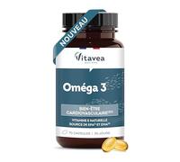 Vitavea Bien-être - Oméga 3 EPA DHA - Cure 35 jours - 70 capsules | Bien-être Cardiovasculaire - EPA et DHA - Vitamine E Naturelle - Qualité FriendFish - Fabriqué en France