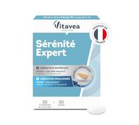 Vitavea Bien-être - Sérénité Expert - Magnésium Rhodiola Mélisse - 1 mois | Système Nerveux & Réduction Fatigue - Double Libération Immédiate & Prolongée - 97% Satisfaits - Fabriqué en France