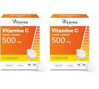 Vitavea Bien-être - Vitamine C 500mg - Immunité & Fatigue - 28 comprimés (Lot de 2)