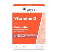 Vitavea Bien-être - Vitamine D - Immunité Os & Muscles - 30 comprimés