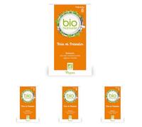 Vitavea BioNutrisanté - Infusion Foie et Intestin BIO 100% naturelle - 20 sachets - Ballonnements - Romarin, Anis vert, Menthe poivrée, Réglisse, Chicorée - Vitavea (Lot de 4)