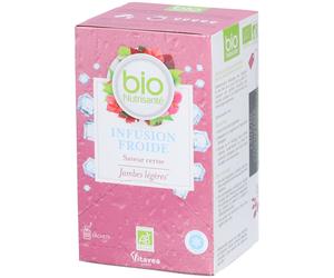 VITAVEA BioNutrisanté Infusion Froide Jambes Légères saveur Cerise en sachets Thé Instantané 20 pc(s)