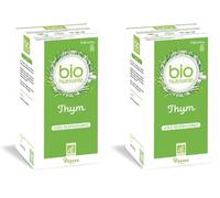 Vitavea BioNutrisanté - Infusion Thym BIO 100% Naturelle - Apaise la Gorge, Dégage les Voies Respiratoires, Défenses Naturelles - 20 sachets - Vitavea (Lot de 2)