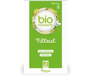 Vitavea BioNutrisanté Infusion Tilleul Bio 100% Relaxation & Sommeil 20 Sachets
