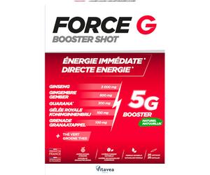 Vitavea Force G Booster Shot Naturel 20 Ampoules