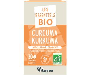 Vitavea Les Essentiels Bio Curcuma 30 Comprimés