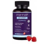 Manhaé Cap Expert - Chute de cheveux - Levure de bière, Kératine - 60 gummies