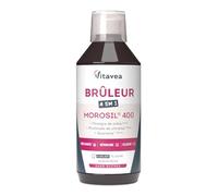 Vitavea Santé - Brûleur 4 en 1 - Morosil 400 - Guarana Chrome - 500 ml
