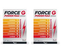Vitavea Santé - Force G Power Max - Ginseng Guarana - Cure 10 jours (Lot de 2)