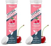 Vitavea Santé - HydraFresh Cerise - Électrolytes & Vitamines - 10 comprimés (Lot de 2)