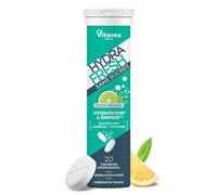 Vitavea Comprimés effervescents HydraFresh Hydratation & Énergie Citron-Verveine x20